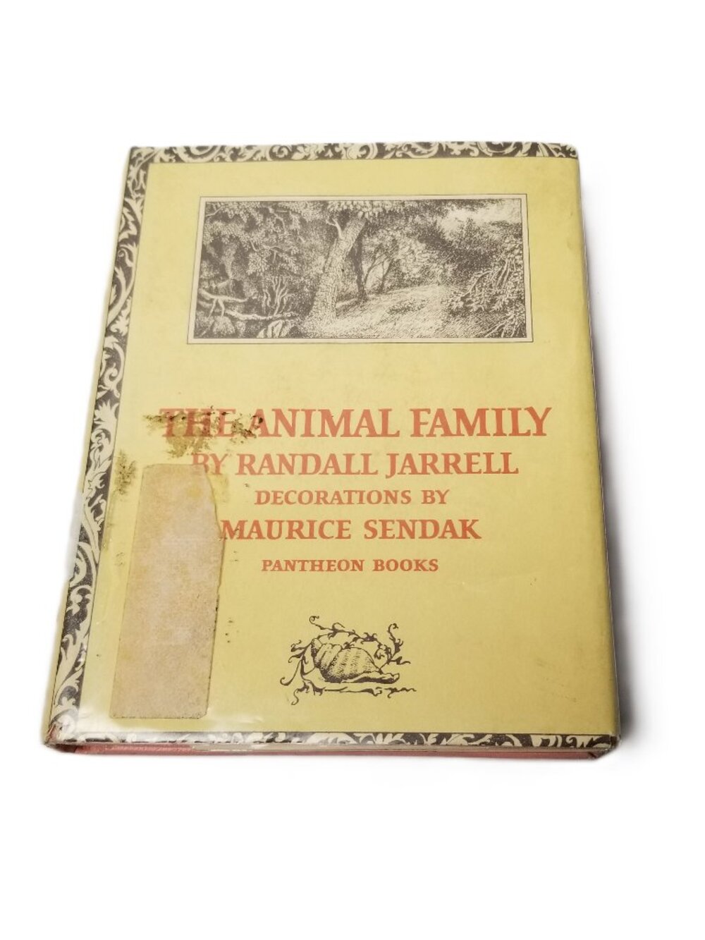 The Animal Family Randall Jarrell Maurice Sendak 1965 Hardcover DJ